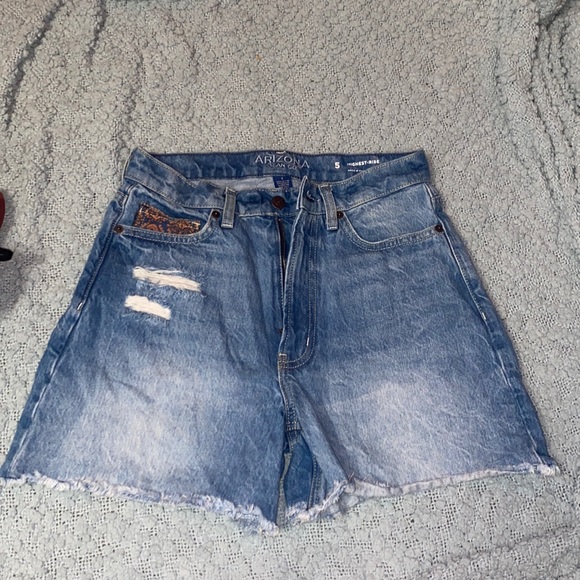 High rise jean shorts women - Picture 1 of 2